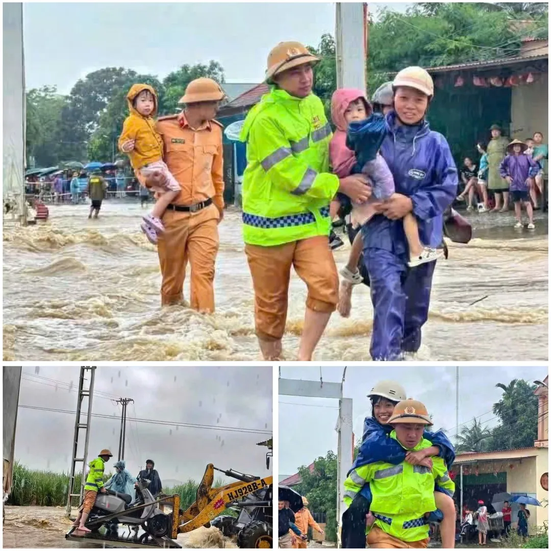 Mưa lớn gây ngập lụt, Thanh Hóa sơ tán hơn 3.800 người dân đến nơi an toàn - Ảnh 1.