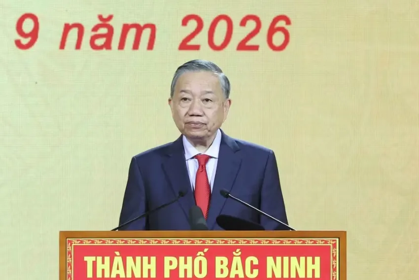 Tổng Bí thư, Chủ tịch nước: Xây dựng Bắc Ninh trở thành đô thị hiện đại nhưng vẫn đậm đà hồn cốt, văn hóa Kinh Bắc - Ảnh 2.