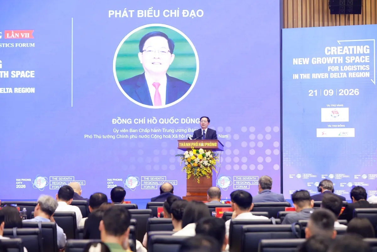 Kiến tạo kh&ocirc;ng gian ph&aacute;t triển mới cho logistics V&ugrave;ng đồng bằng s&ocirc;ng Hồng - Ảnh 1.
