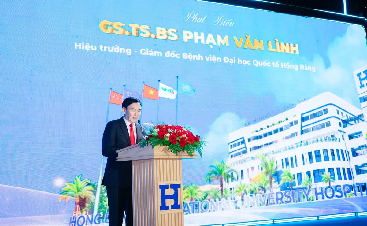 Phó Thủ tướng Lê Tiến Châu giao 5 nhiệm vụ cho Bệnh viện Đại học Quốc tế Hồng Bàng - Ảnh 2.