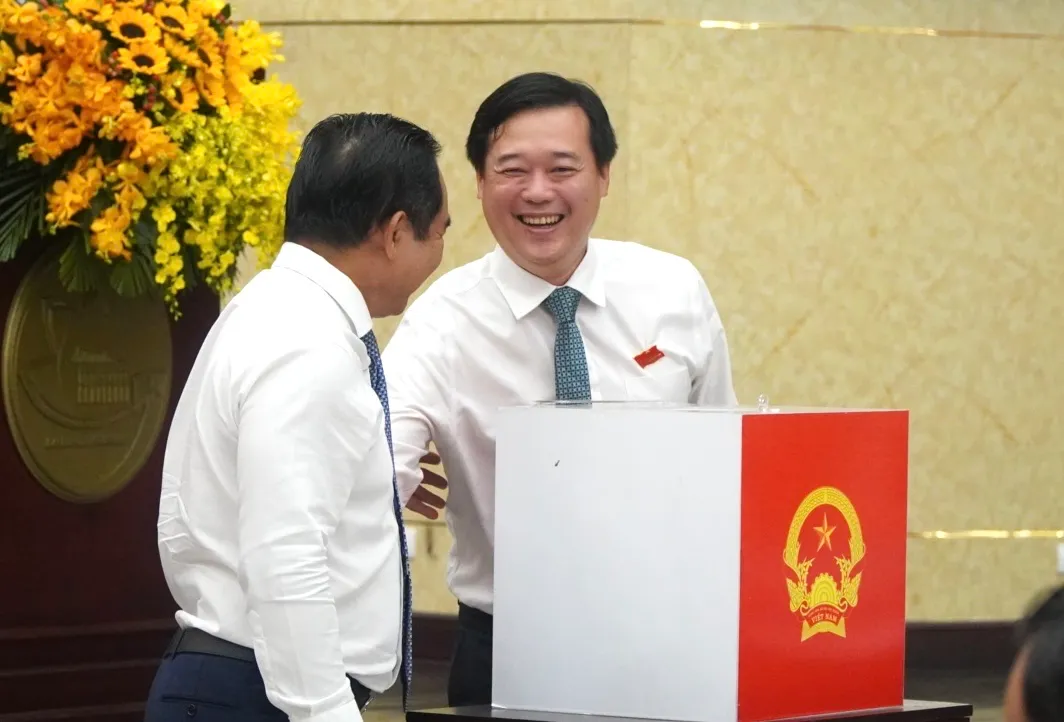 Ông Trương Minh Huy Vũ làm Phó Chủ tịch UBND TP Hồ Chí Minh - Ảnh 1.