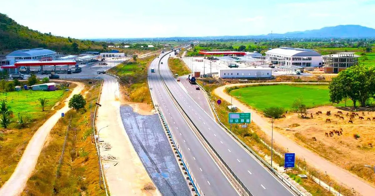 Trạm dừng nghỉ cao tốc Vĩnh Hảo - Phan Thiết đã đưa vào khai thác - Ảnh: Báo Xây dựng