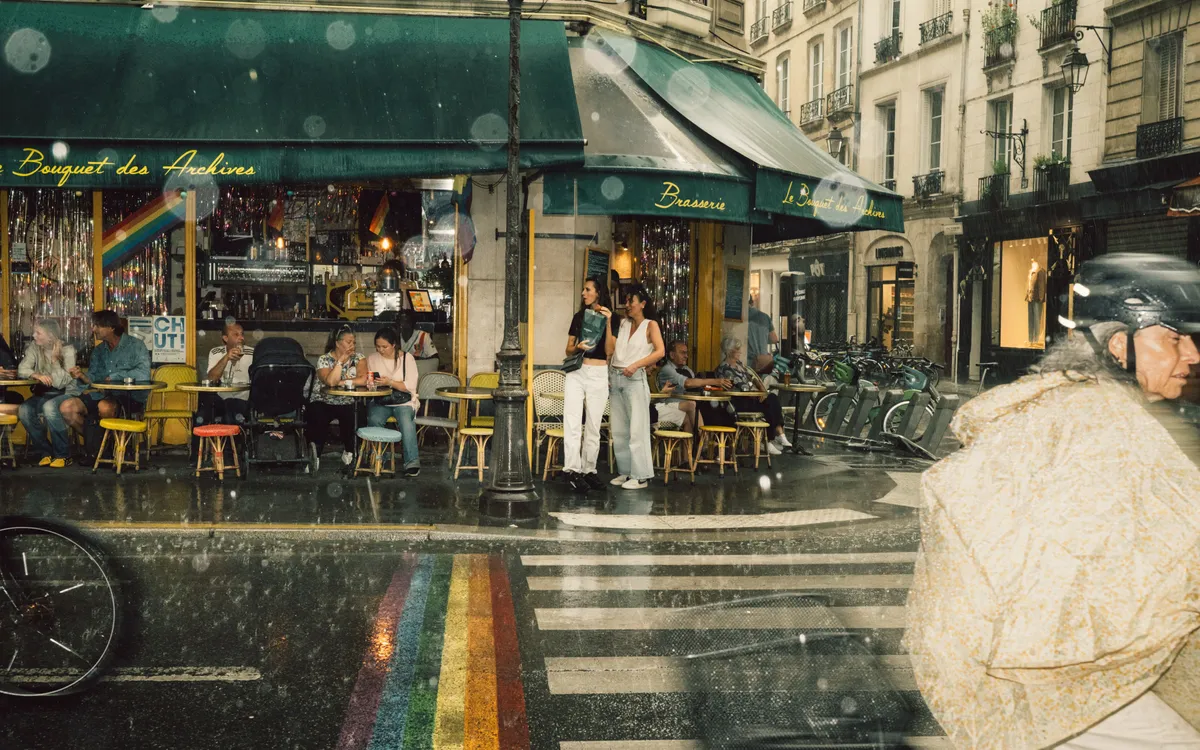 Một con phố tại Paris, Pháp (Ảnh minh họa: Reuters)