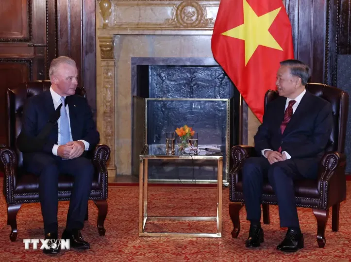 Tổng Bí thư, Chủ tịch nước Tô Lâm tiếp lãnh đạo một số tập đoàn Hoa Kỳ - Ảnh 2.