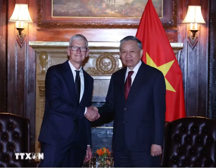 Tổng Bí thư, Chủ tịch nước Tô Lâm tiếp lãnh đạo một số tập đoàn Hoa Kỳ - Ảnh 3.