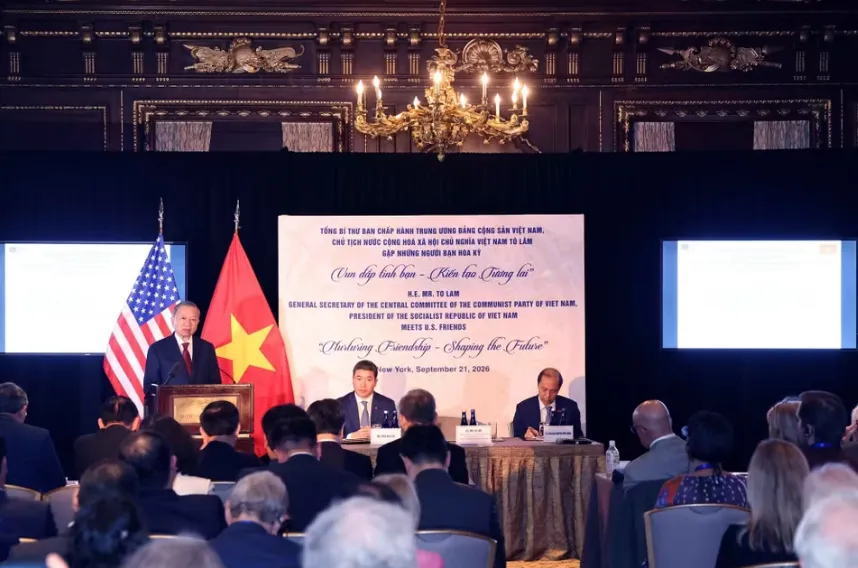 Tổng Bí thư, Chủ tịch nước Tô Lâm gặp những người bạn Hoa Kỳ “Vun đắp tình bạn - kiến tạo tương lai” - Ảnh 2.