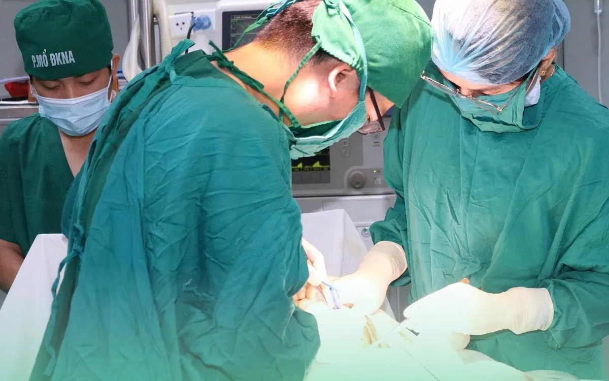 Ảnh: Bệnh viện Hữu nghị Đa khoa Nghệ An