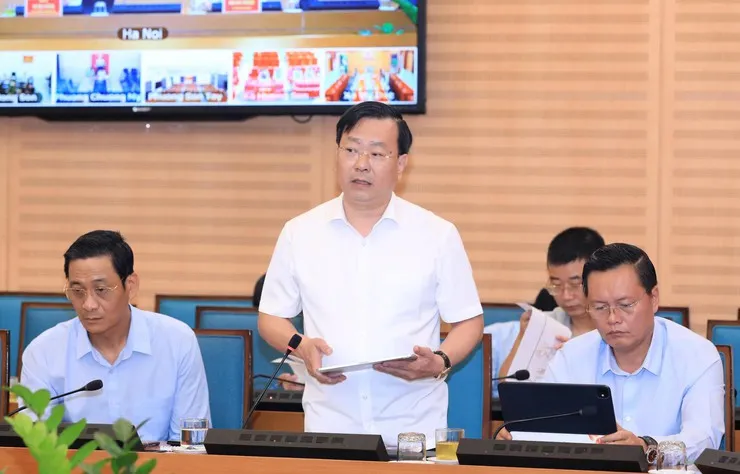Chủ tịch UBND Hà Nội: Nghiên cứu tổng thể, xử lý căn cơ ngập úng lưu vực sông Bùi, sông Tích - Ảnh 3.