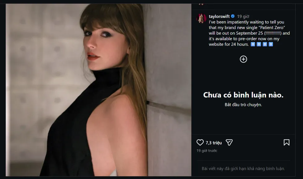 Taylor Swift "nh&aacute; h&agrave;ng" cho ca kh&uacute;c mớ - Ảnh 1.