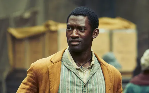 Malachi Kirby trong tác phẩm A Thousand Blows. Ảnh: The Hollywood Reporter
