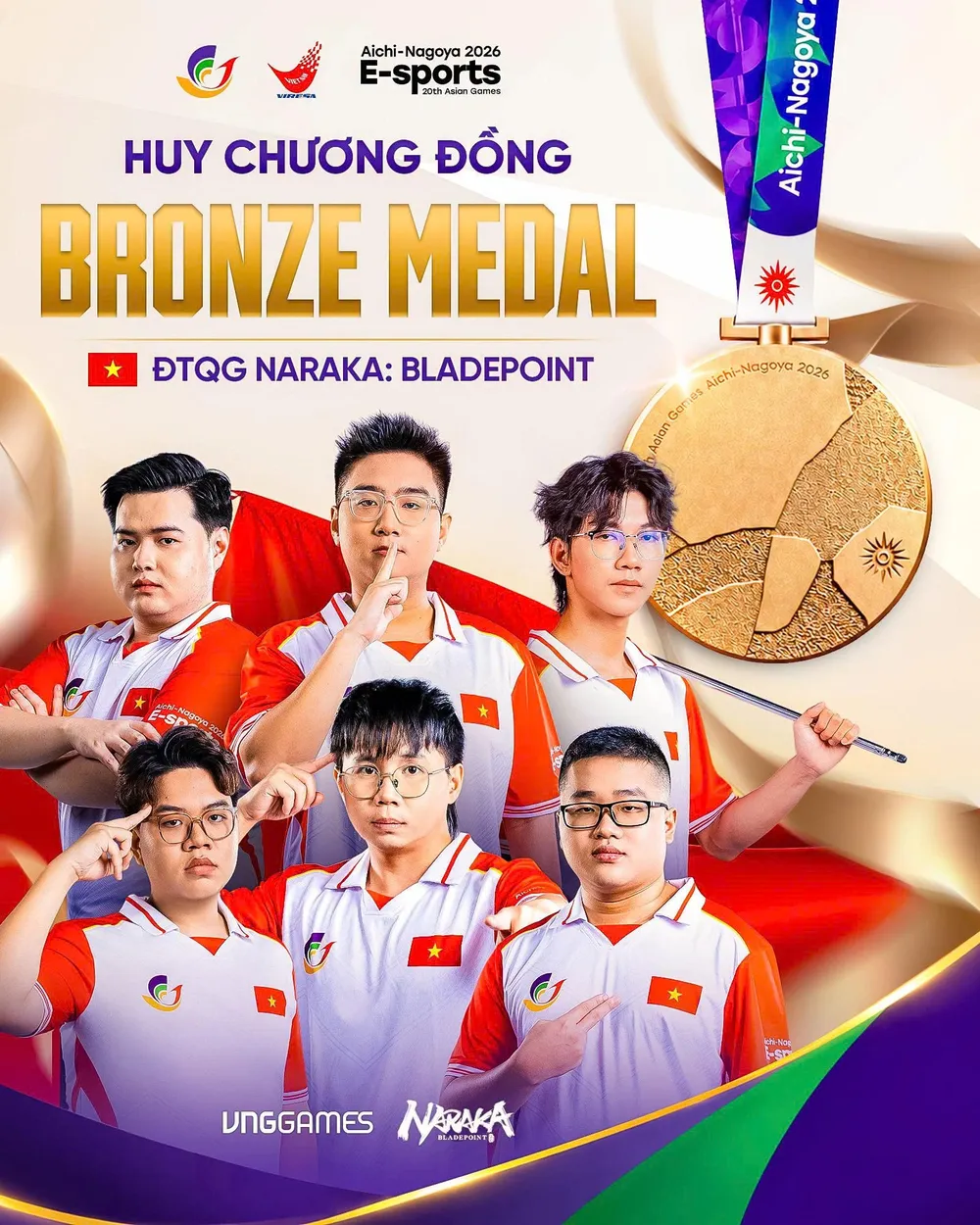 Esports Việt Nam giành tấm huy chương lịch sử tại ASIAD 2026- Ảnh 1.