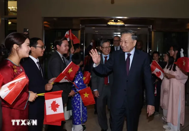 Tổng Bí thư, Chủ tịch nước Tô Lâm bắt đầu chuyến thăm cấp Nhà nước tới Canada - Ảnh 2.