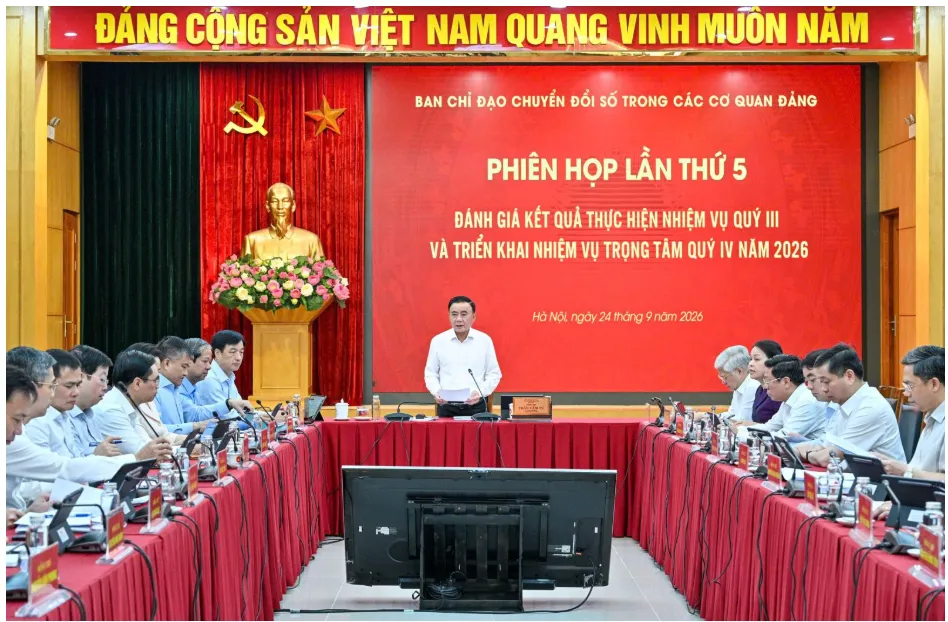 Chuyển đổi số trong các cơ quan Đảng phải đo bằng sản phẩm - Ảnh 1.
