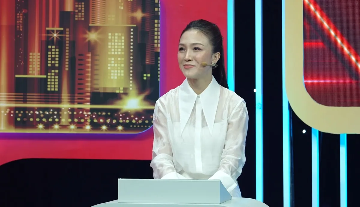 MC Đại Nghĩa “bất lực” trước màn đấu khẩu của hai người chơi Vận may gọi tên ai - Ảnh 3.