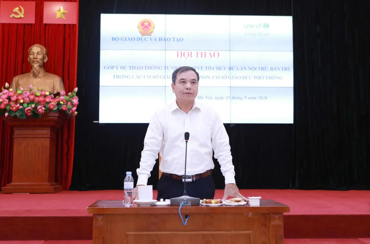 Đề xuất tăng giám sát, minh bạch bữa ăn bán trú trong trường học - Ảnh 1.