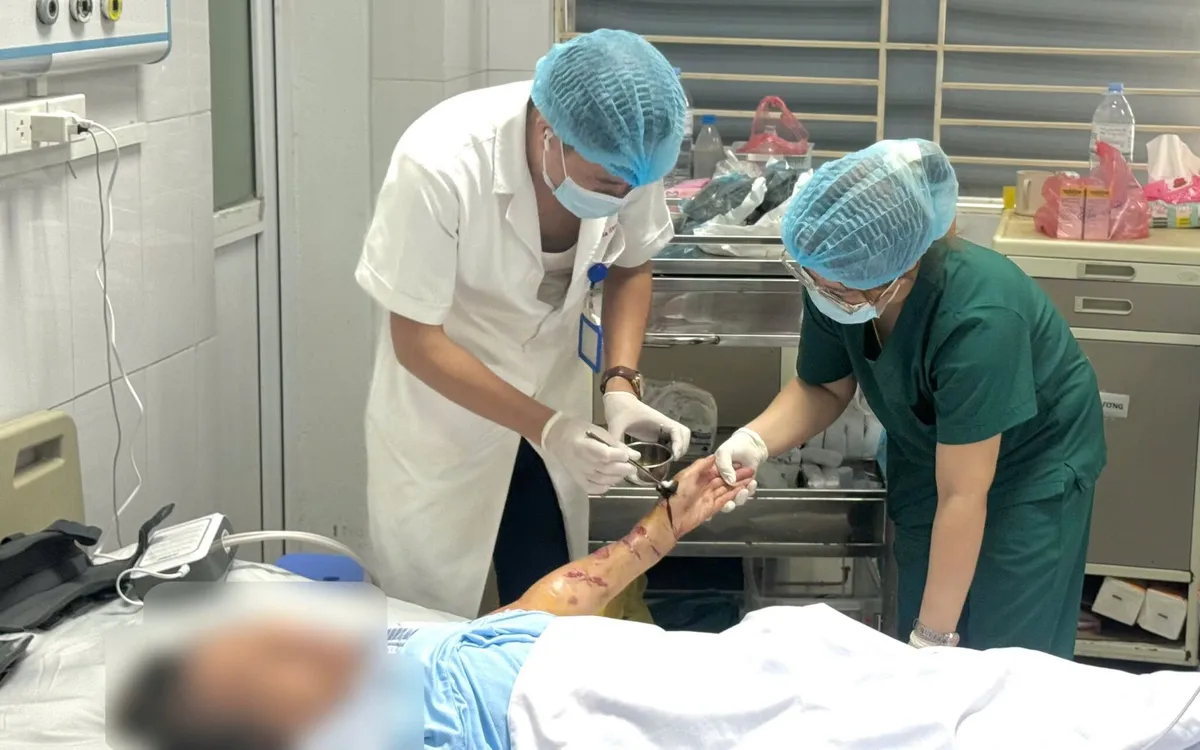 Ảnh: Bệnh viện Bệnh Nhiệt đới Trung ương