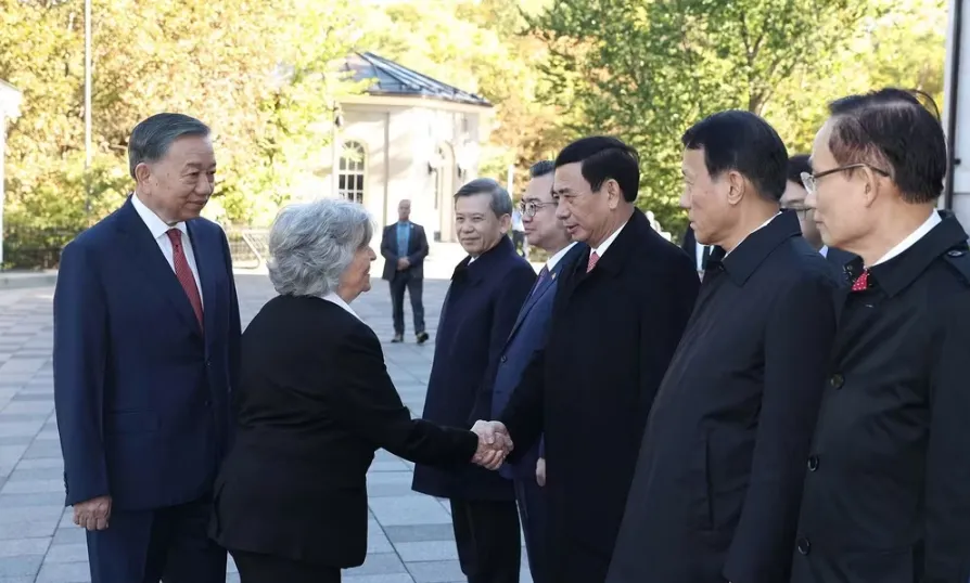 Lễ đón Tổng Bí thư, Chủ tịch nước Tô Lâm thăm cấp Nhà nước Canada- Ảnh 7.