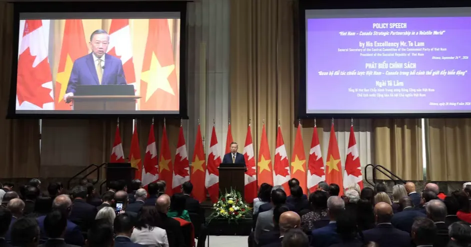 Tổng Bí thư, Chủ tịch nước Tô Lâm: Việt Nam sẵn sàng cùng Canada xây dựng quan hệ Đối tác Chiến lược có chiều sâu - Ảnh 3.