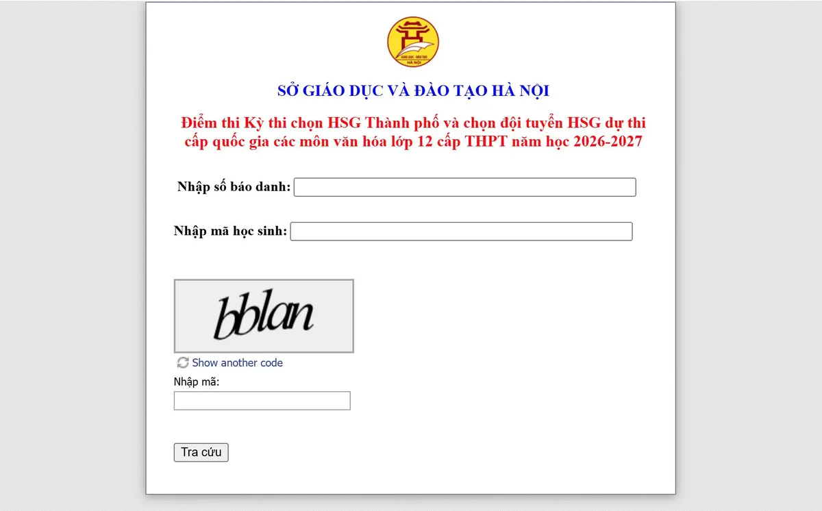 Hà Nội công bố kết quả kỳ thi chọn học sinh giỏi lớp 12- Ảnh 1.