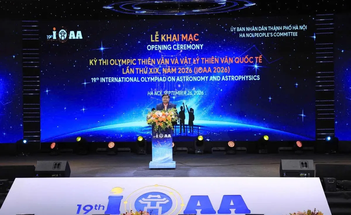 Khai mạc Olympic Thiên văn và Vật lý thiên văn quốc tế 2026 tại Hà Nội - Ảnh 5.