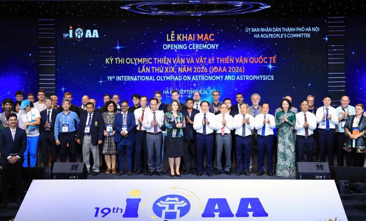 Khai mạc Olympic Thiên văn và Vật lý thiên văn quốc tế 2026 tại Hà Nội - Ảnh 7.