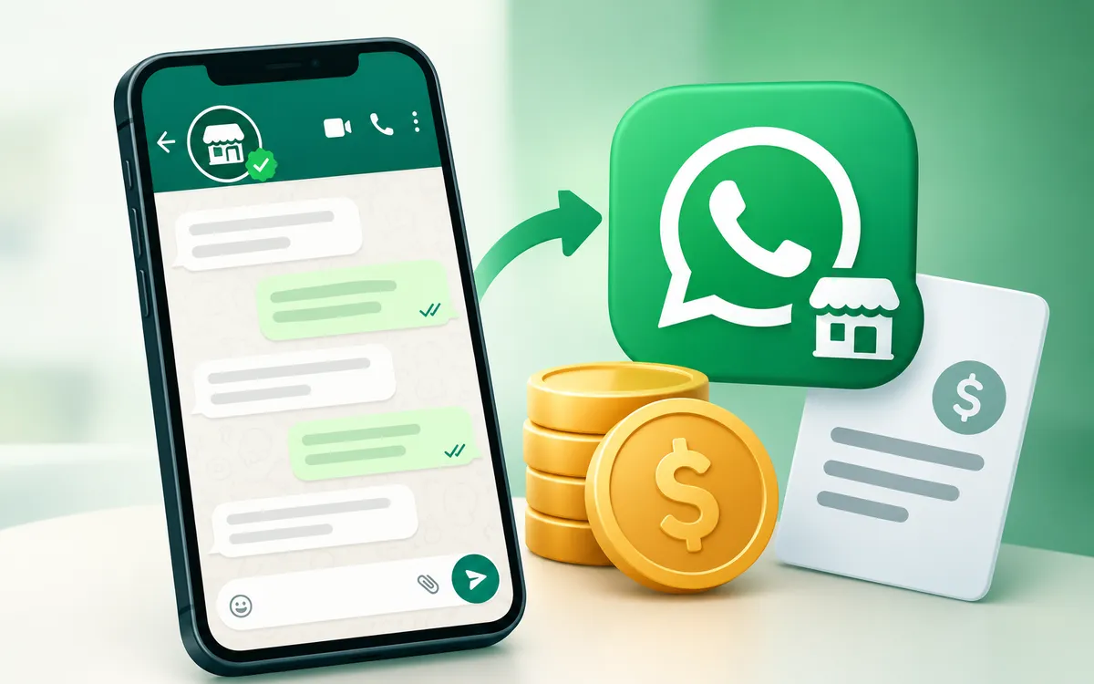 WhatsApp bắt đầu thu phí tin nhắn với tài khoản doanh nghiệp - Ảnh AI