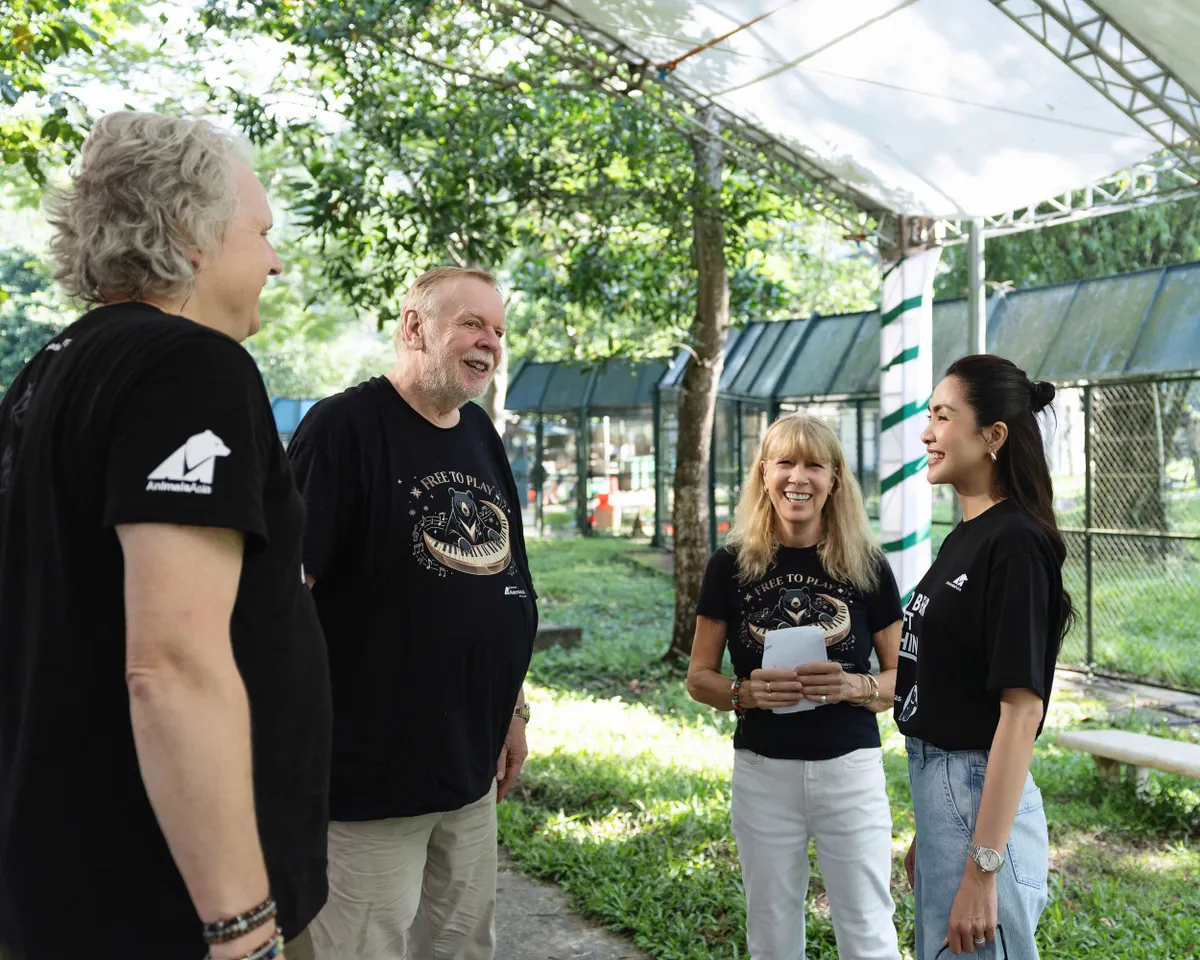 Rick Wakeman v&agrave; bản h&ograve;a nhạc đặc biệt giữa rừng Tam Đảo d&agrave;nh cho những ch&uacute; gấu- Ảnh 5.