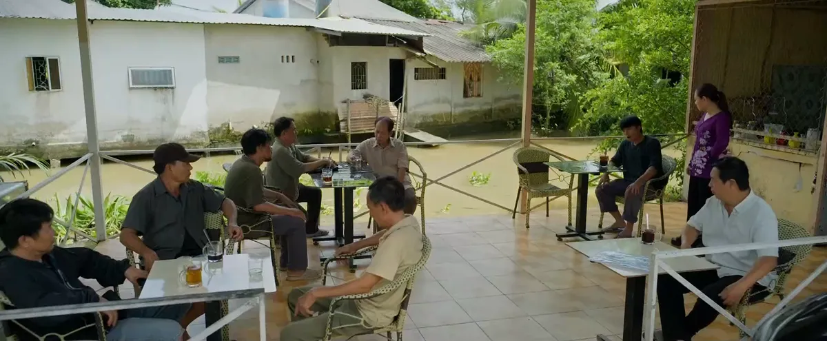 Phù sa - Tập 27: Ông trùm giấu mặt dùng thủ đoạn trong tối ngoài sáng đối phó Chơn- Ảnh 5.