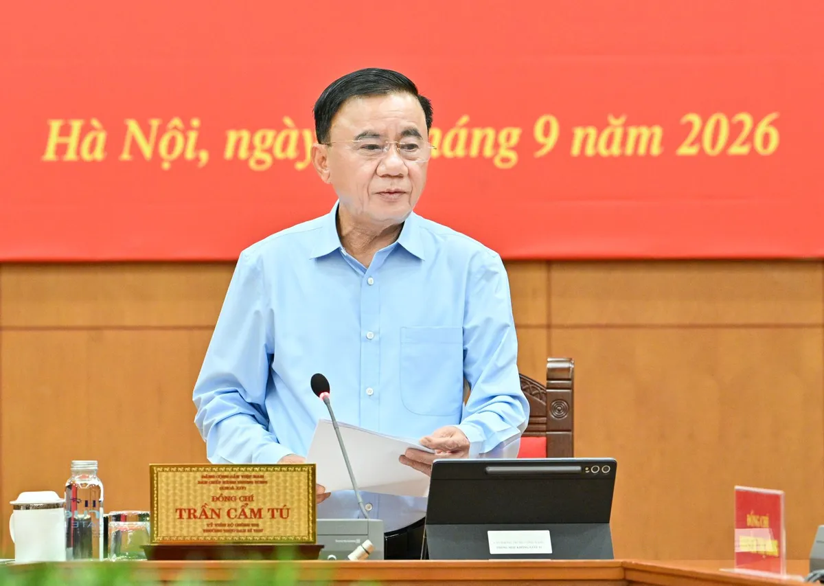 Quy định mới về chế độ b&aacute;o c&aacute;o Bộ Ch&iacute;nh trị, Ban B&iacute; thư, l&atilde;nh đạo chủ chốt - Ảnh 1.