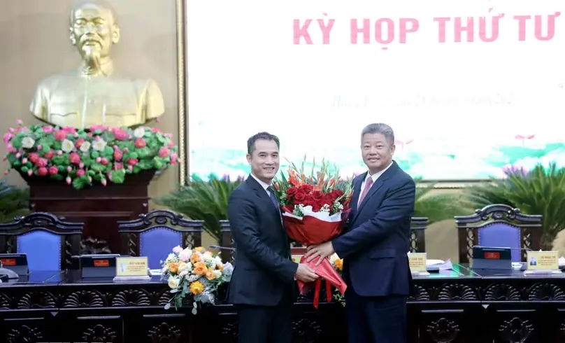 Ông Phạm Bảo Sơn được bầu giữ chức Phó Chủ tịch UBND tỉnh Hưng Yên - Ảnh 1.