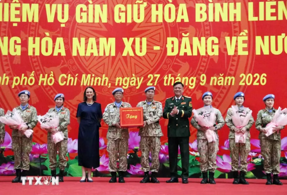 Bệnh viện D&atilde; chiến cấp 2 số 7 ho&agrave;n th&agrave;nh xuất sắc nhiệm vụ g&igrave;n giữ h&ograve;a b&igrave;nh Li&ecirc;n hợp quốc - Ảnh 1.