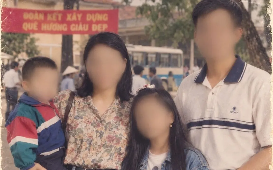 Cảnh báo nguy cơ lộ, lọt dữ liệu cá nhân từ trào lưu tạo ảnh bằng AI “thập niên 80". Ảnh: Công an thành phố Quảng Ninh