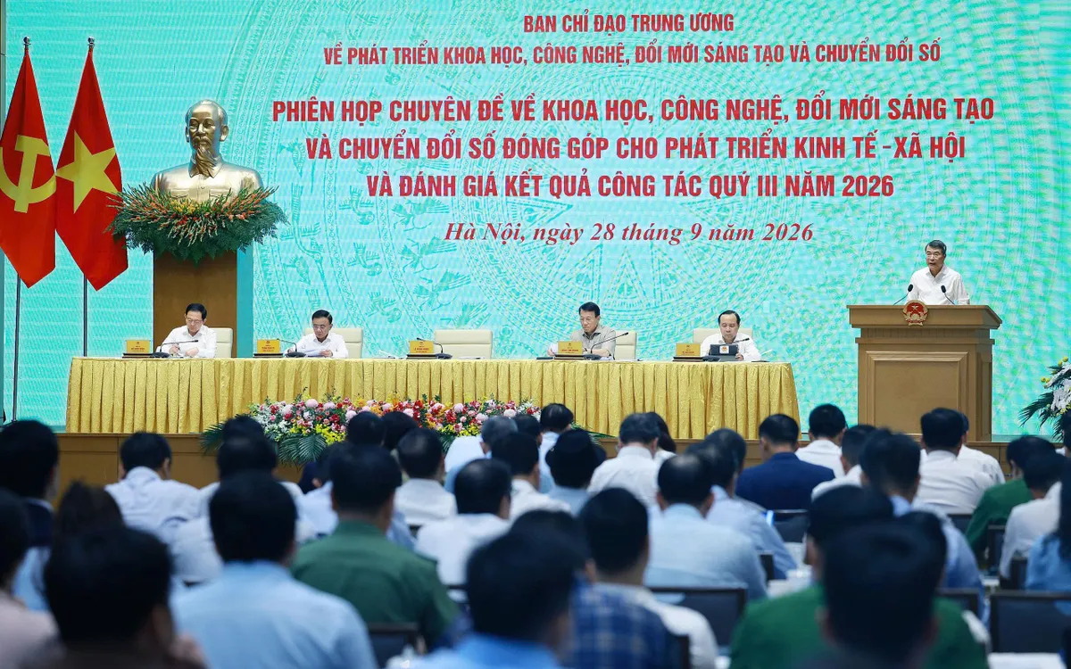 Quang cảnh hội nghị. Ảnh: Bộ KH&CN 