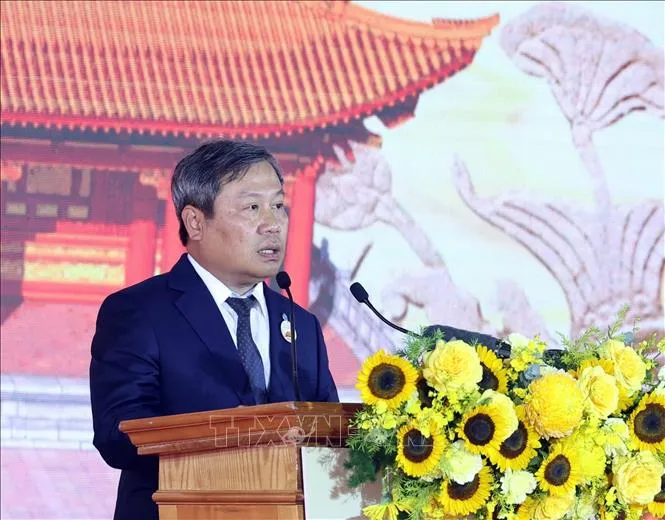 Tổng Bí thư, Chủ tịch nước Tô Lâm dự Lễ khởi công Dự án đầu tư bảo quản, tu bổ, phục hồi Điện Kính Thiên - Ảnh 1.