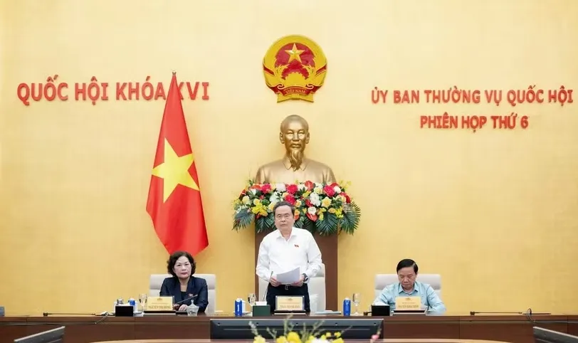 Bế mạc Phiên họp thứ 6 của Ủy ban Thường vụ Quốc hội - Ảnh 1.