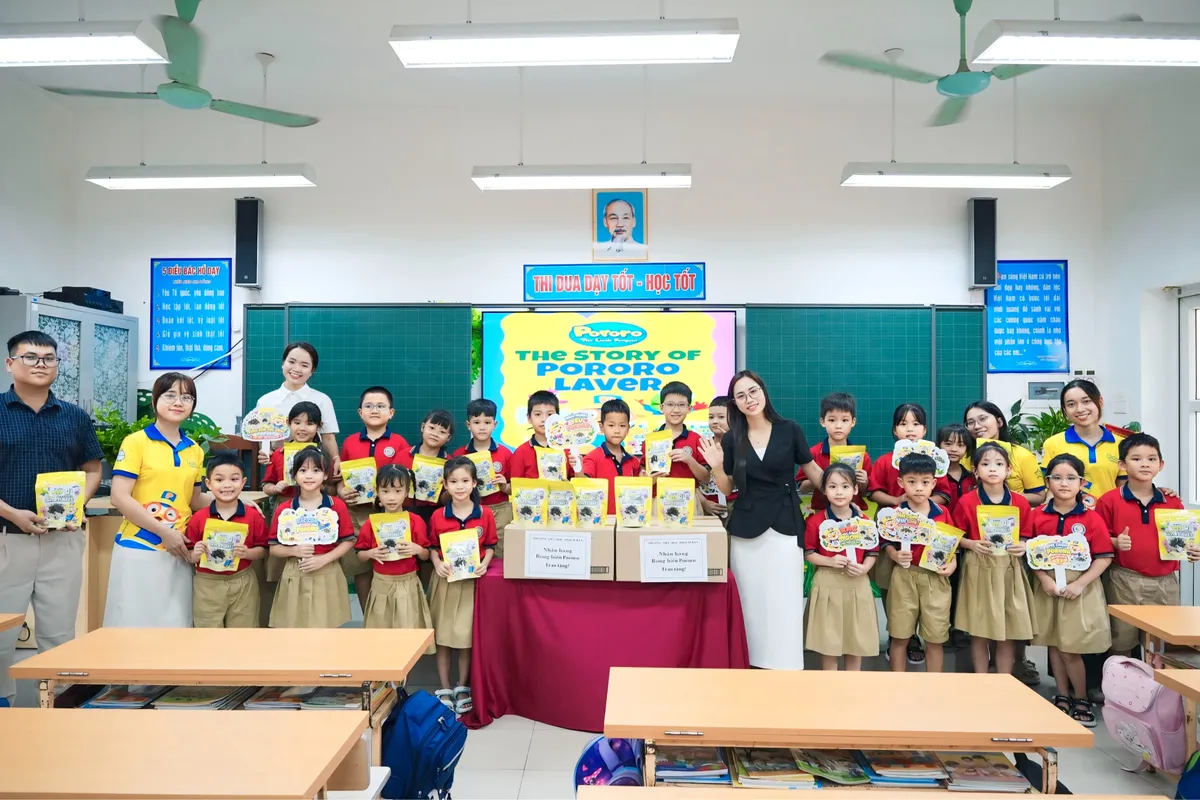 Rong biển Pororo mang niềm vui Trung Thu vào suất ăn học đường - Ảnh 2.