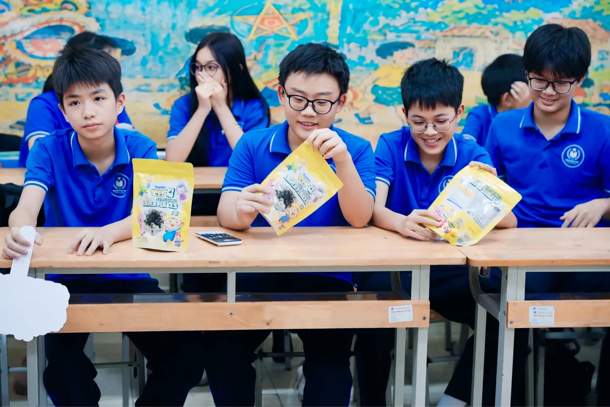 Rong biển Pororo mang niềm vui Trung Thu vào suất ăn học đường - Ảnh 4.
