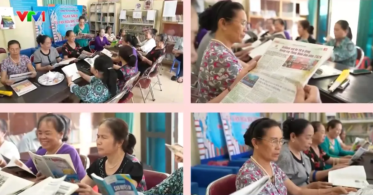 Người cao tuổi giữ lửa cho thư viện làng, lan tỏa văn hóa đọc - Ảnh 1.