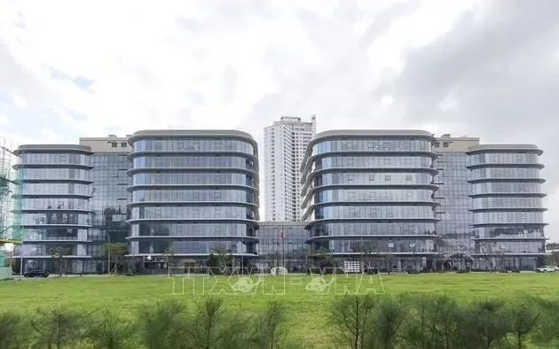 Trụ sở Cơ quan điều hành VIFC-DN. Ảnh: Quốc Dũng/TTXVN.