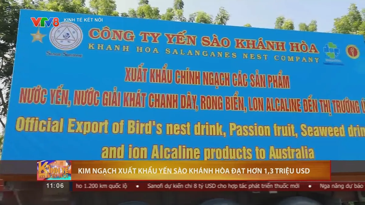 Kim ngạch xuất khẩu Yến sào Khánh Hòa vượt 1,3 triệu USD trong 9 tháng- Ảnh 1. Kim ngạch xuất khẩu Yến sào Khánh Hòa vượt 1,3 triệu USD trong 9 tháng- Ảnh 1.