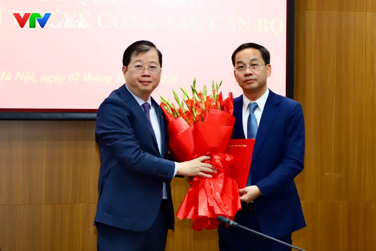 C&ocirc;ng bố c&aacute;c quyết định của Ban B&iacute; thư về c&ocirc;ng t&aacute;c c&aacute;n bộ tại Đ&agrave;i Truyền h&igrave;nh Việt Nam - Ảnh 2.