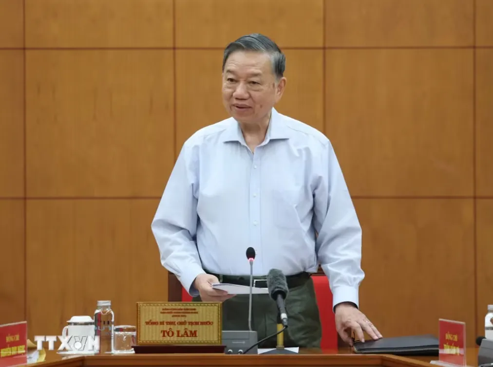 Tổng B&iacute; thư, Chủ tịch nước T&ocirc; L&acirc;m: Sức khỏe, thể lực người d&acirc;n l&agrave; một bộ phận của sức mạnh quốc gia - Ảnh 2.