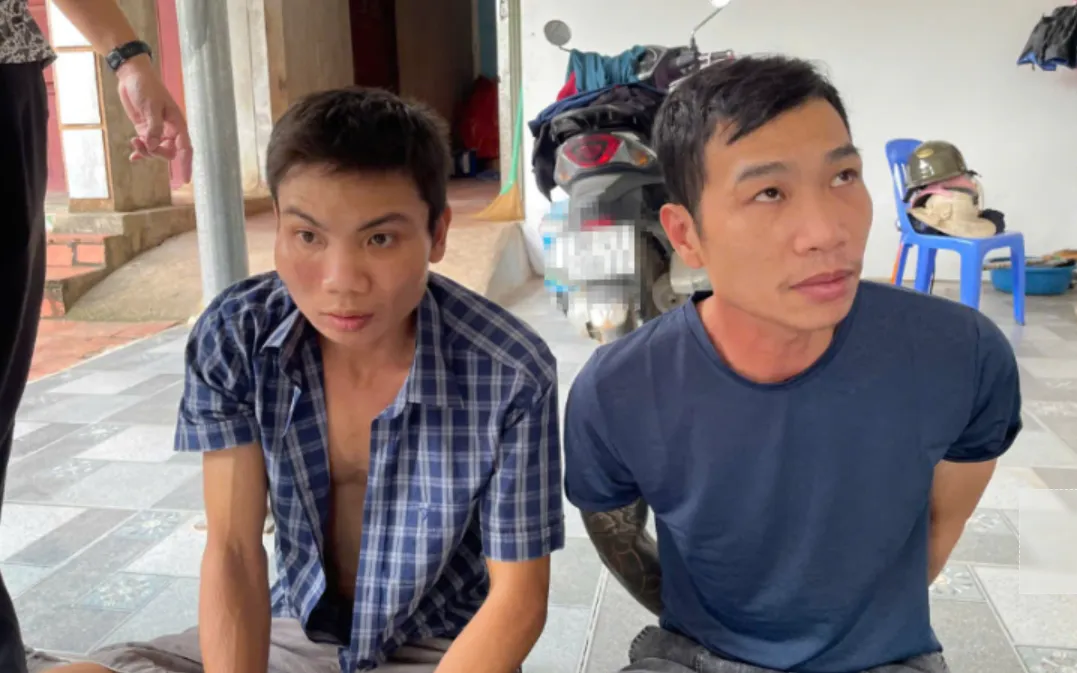 Các đối tượng trong vụ án. Ảnh: Công an tỉnh Hưng Yên