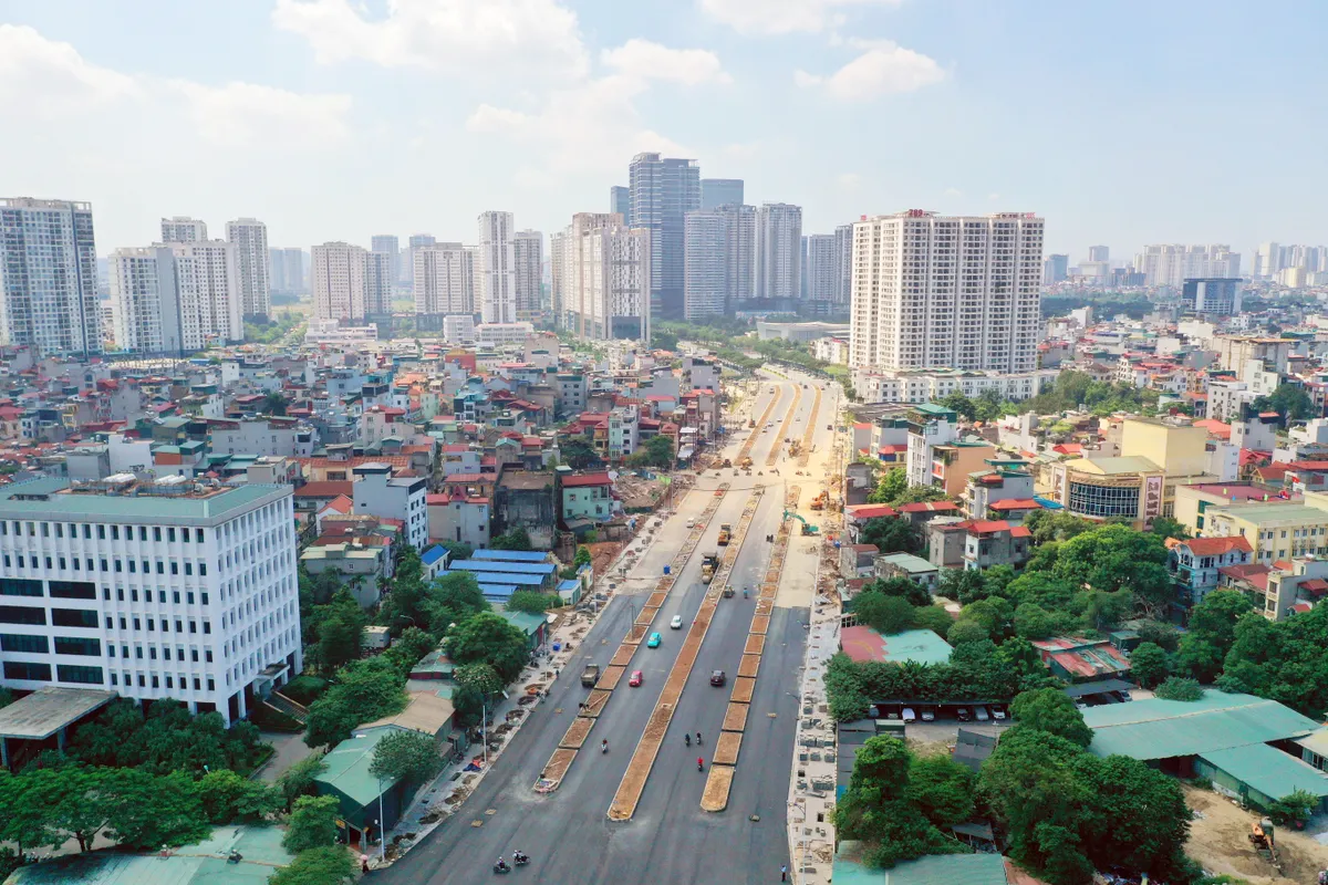Vành đai 2,5 đoạn qua Cầu Giấy (Hà Nội) dự kiến thông xe kỹ thuật dịp 10/10 - Ảnh 3.