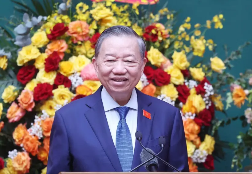 Tổng Bí thư, Chủ tịch nước Tô Lâm dự Đại hội đại biểu toàn quốc Hội Cựu Công an nhân dân Việt Nam lần thứ II - Ảnh 4.