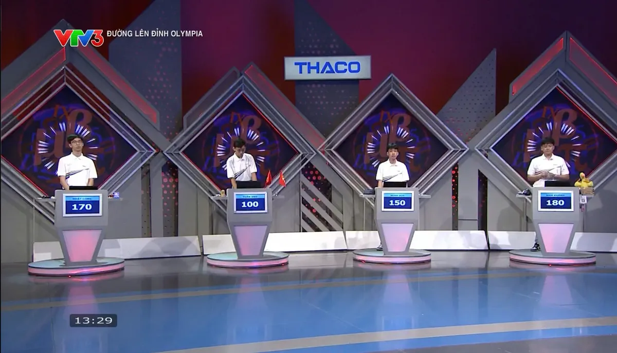 Đường lên đỉnh Olympia: Kịch tính tới phút chót, nam sinh Khánh Hòa xuất sắc giành vòng nguyệt quế - Ảnh 4.