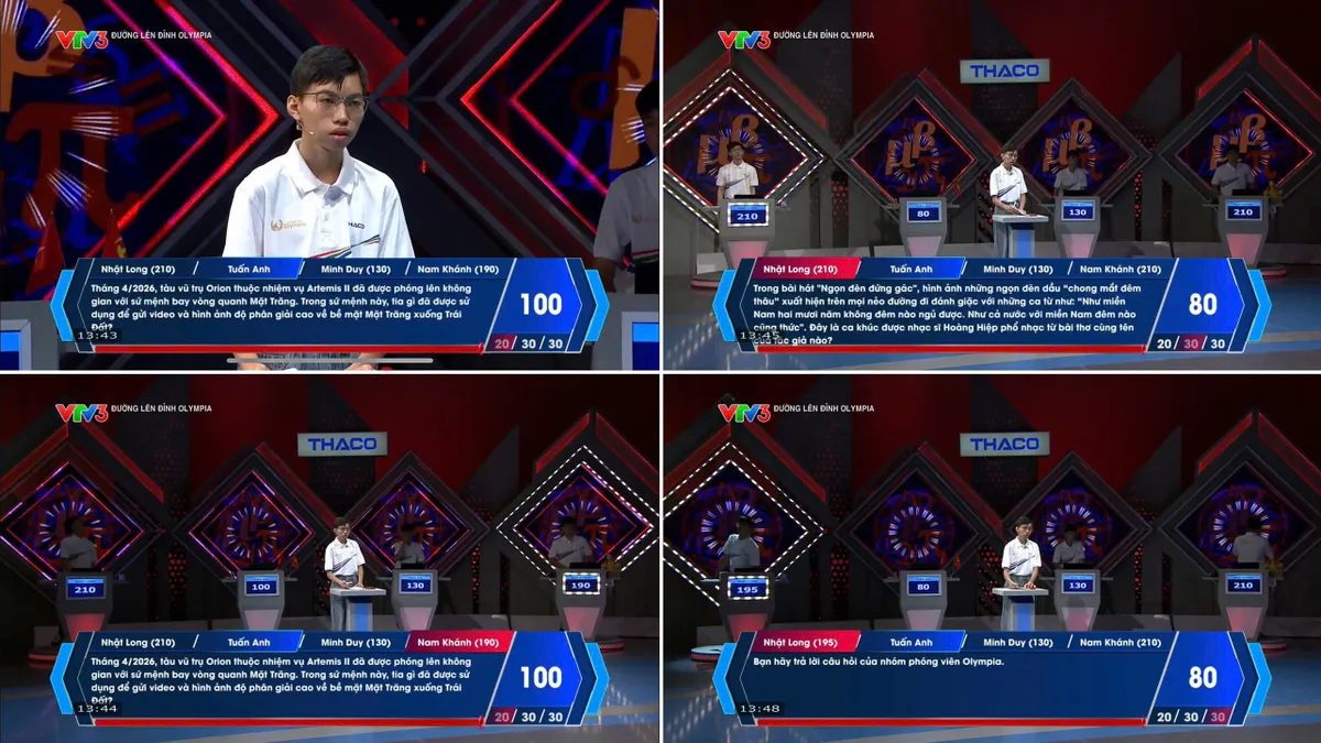Đường lên đỉnh Olympia: Kịch tính tới phút chót, nam sinh Khánh Hòa xuất sắc giành vòng nguyệt quế - Ảnh 8.