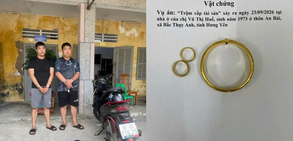 Liên tiếp làm rõ các vụ trộm vàng, tiền tại Hưng Yên - Ảnh 1.