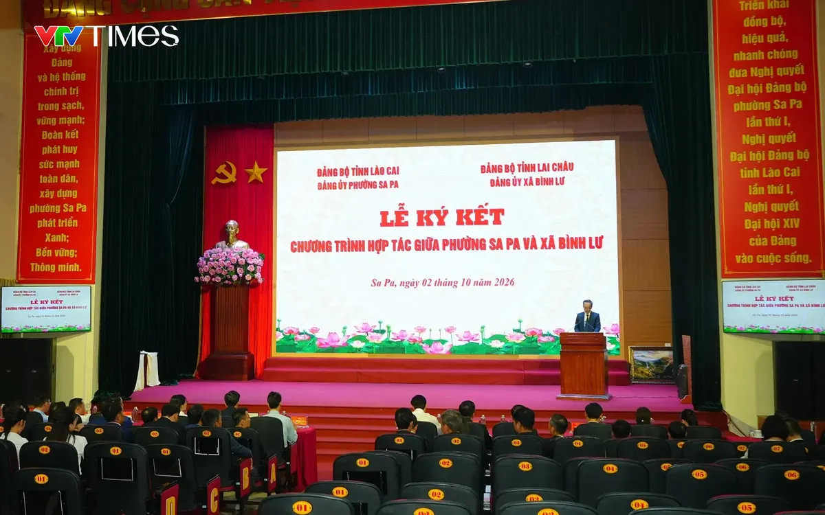 Quang cảnh lễ ký kết. Ảnh: NS