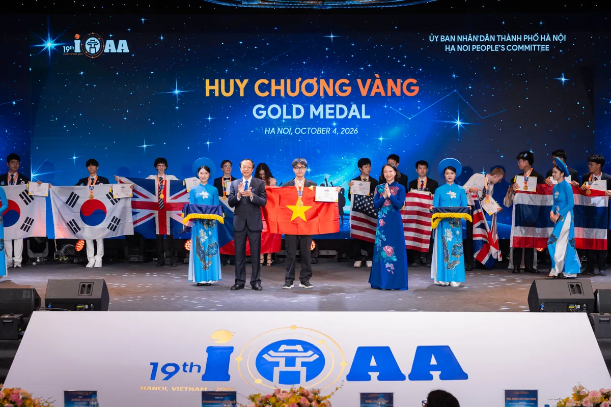 Việt Nam giành 6 Huy chương Vàng tại Olympic Thiên văn và Vật lý thiên văn quốc tế 2026 - Ảnh 1.